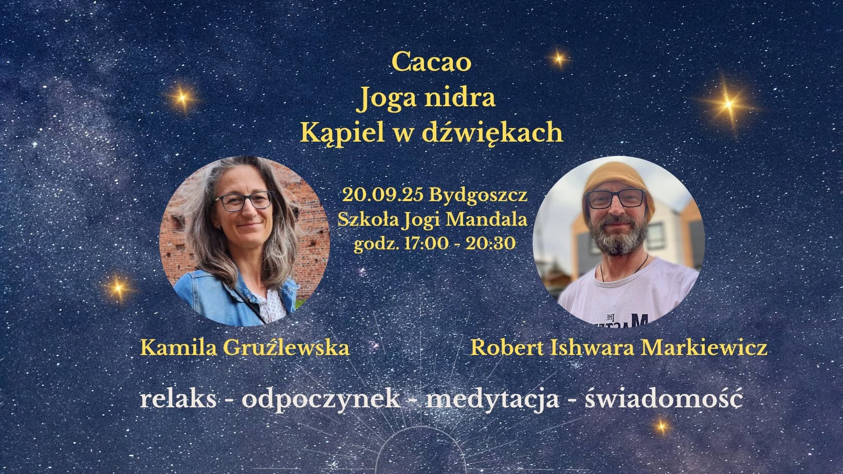 Baner wydarzenia Ceremonia Spokoju, Bydgoszcz, 20 września 2025