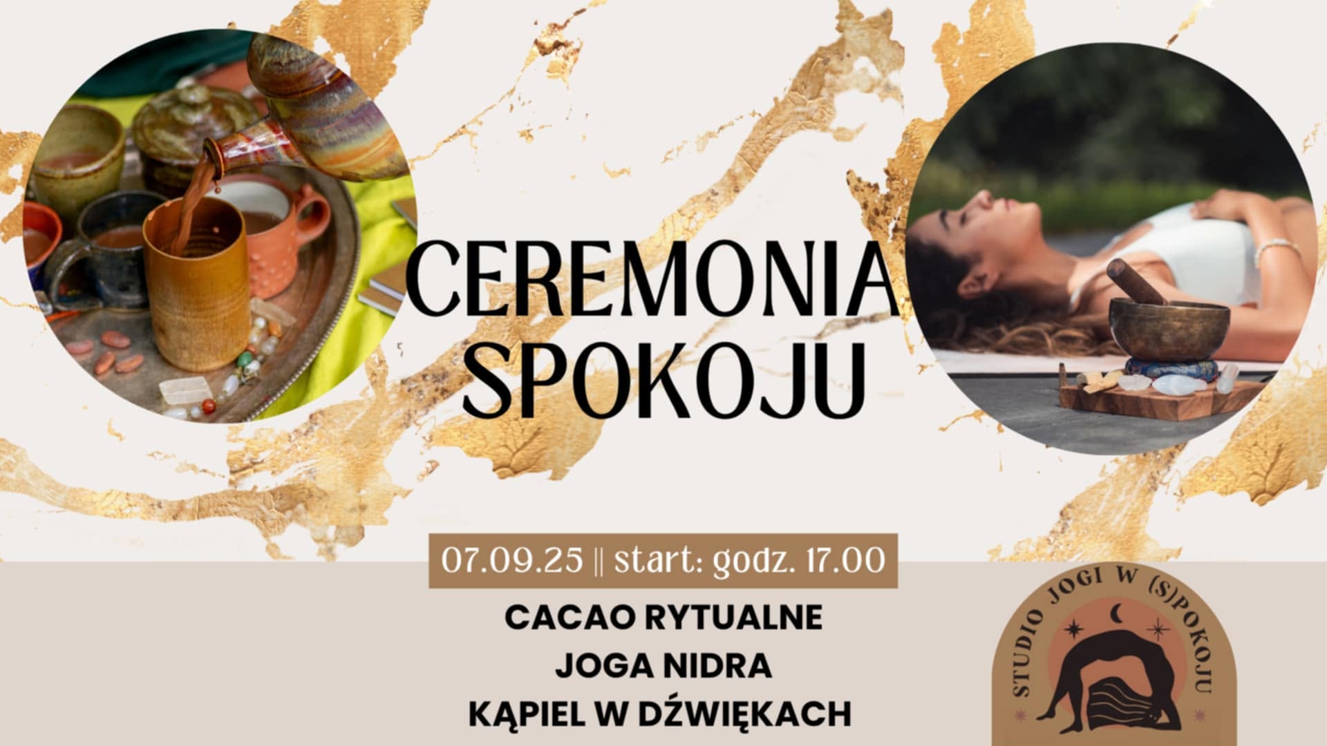 Baner wydarzenia Ceremonia Spokoju, Toruń, 7 września 2025