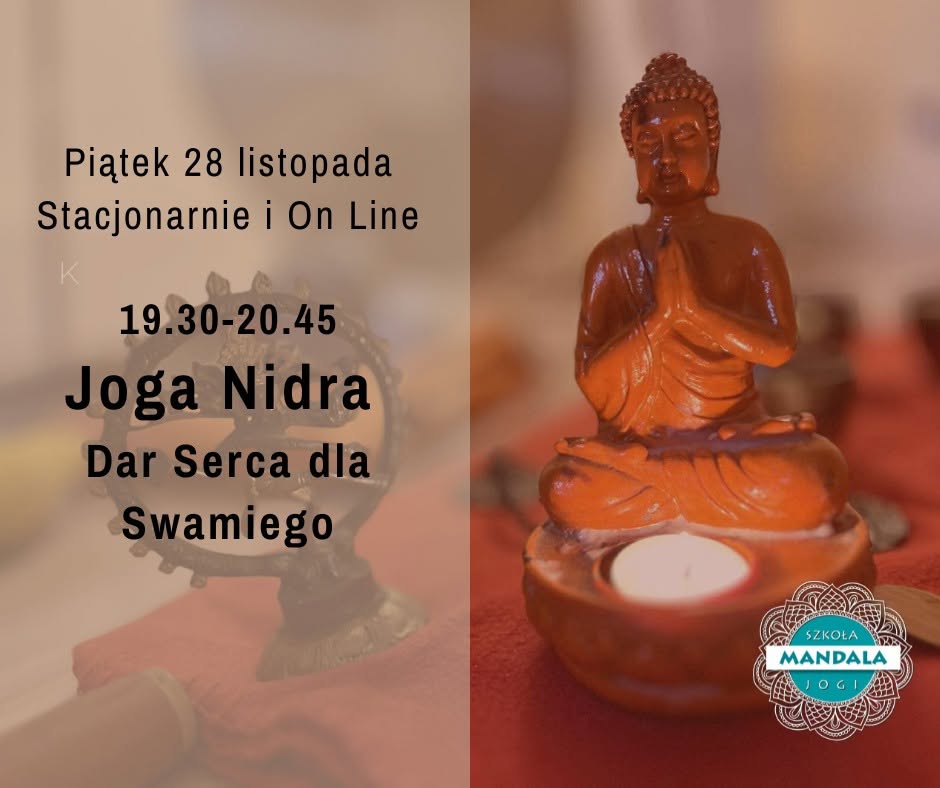 Joga Nidra - Dar Serca dla Swamiego, 28 listopada 2025