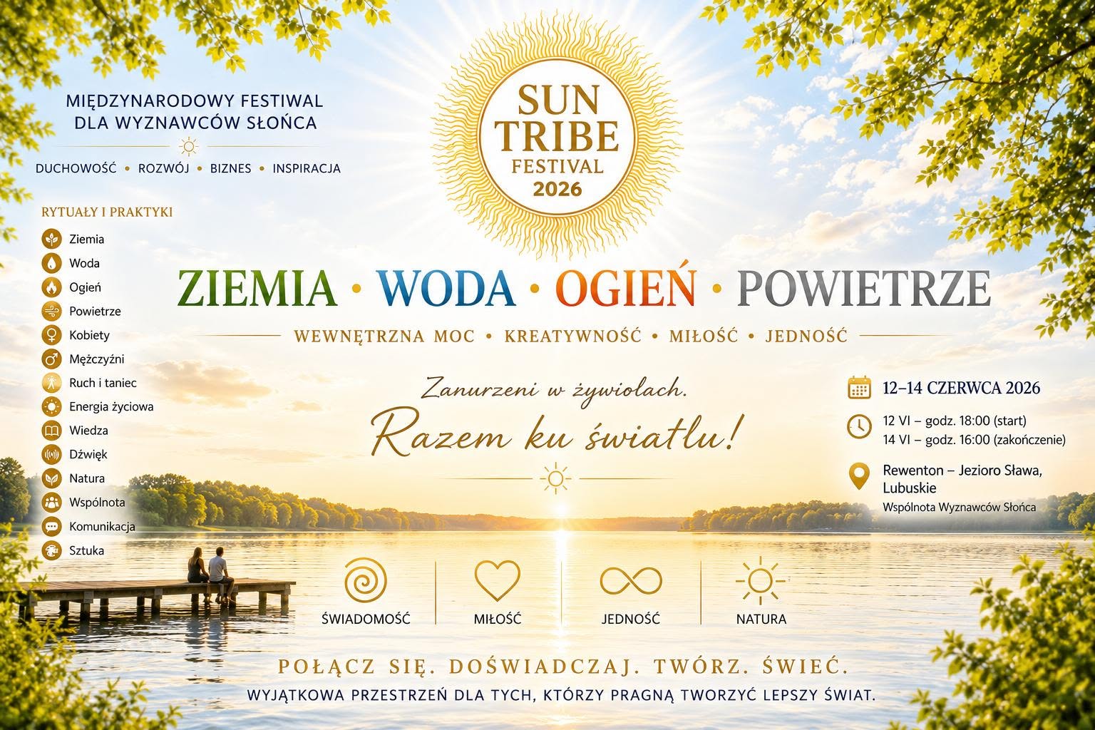 Sun Tribe Festival Sława 2026, 12 czerwca 2026